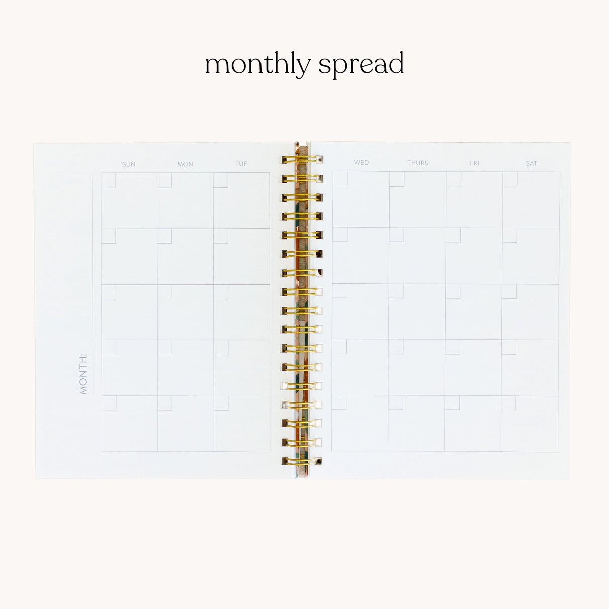 Mixed Daisy Undated Planner